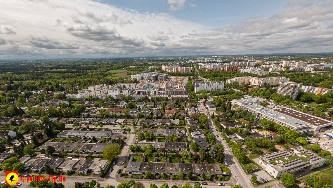 17.05.2023 - Baustelle Alexisquartier und Pandion Verde in Neuperlach